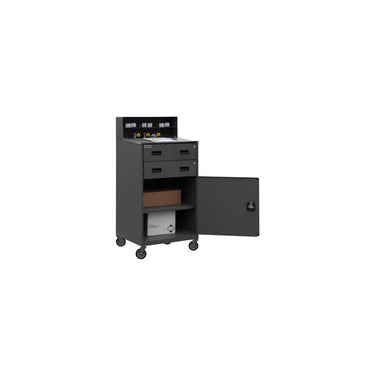 DURHAM MOBILE SHOP DESK-2DR, #95 GRAY - Model FED-2023-95